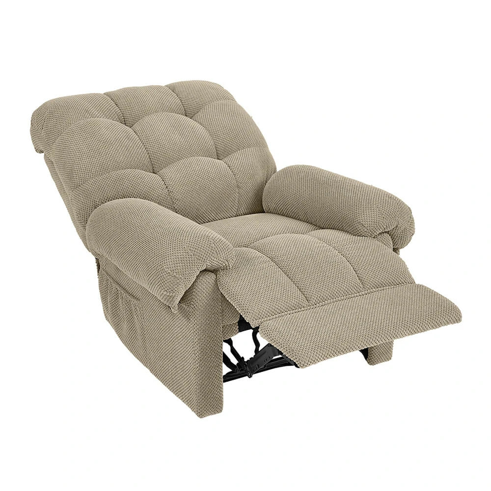 Camel Overstuffed Armchair