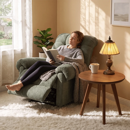 Green Recliner Chair for Living Room
